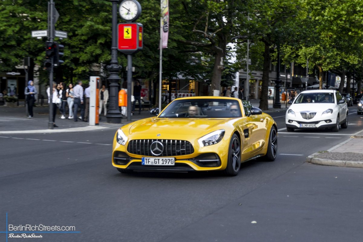 Mercedes-AMG GT-C Roadster spotted in Berlin — BerlinRichStreets